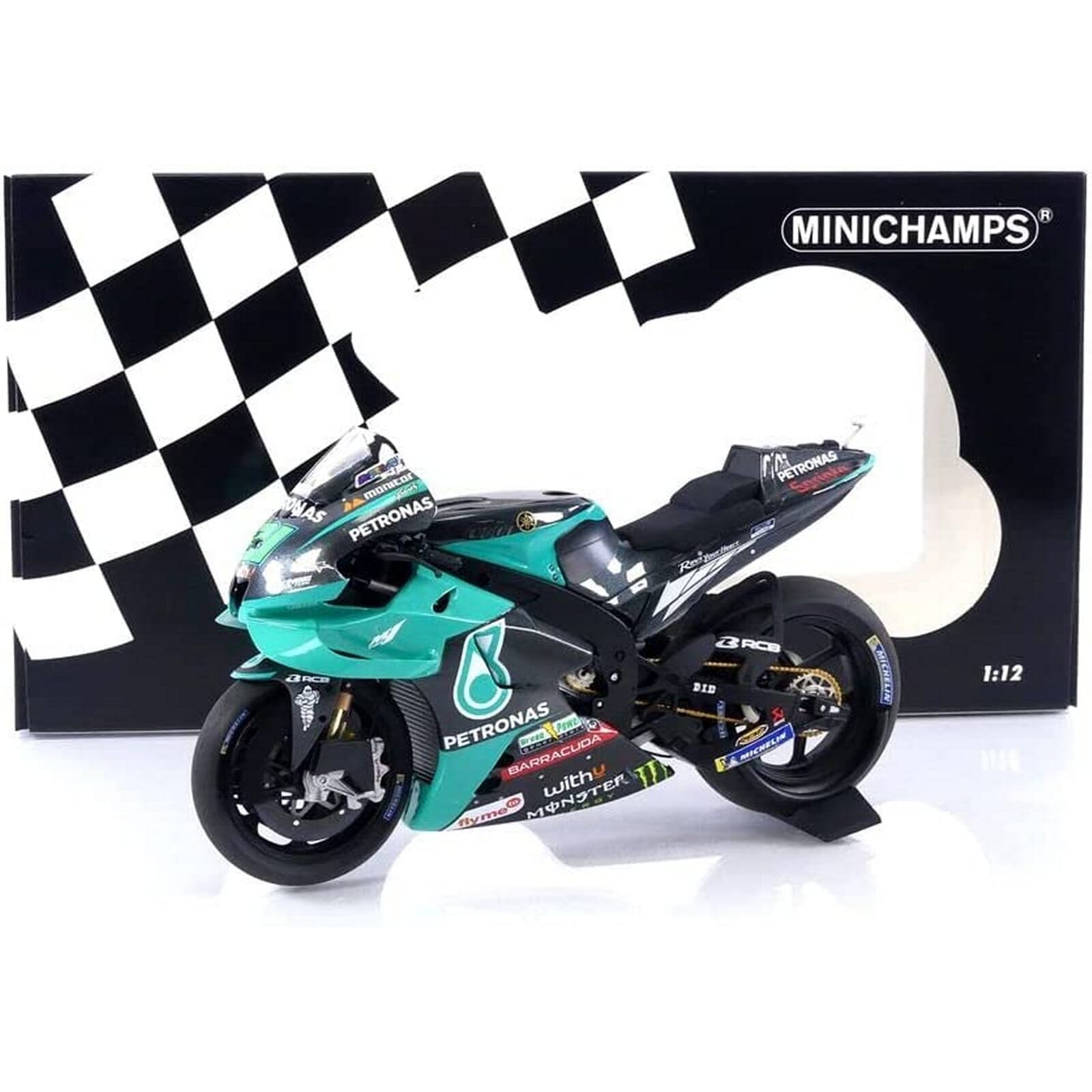 Yamaha Petronas YZR-M1 SRT Diecast Model 1:12