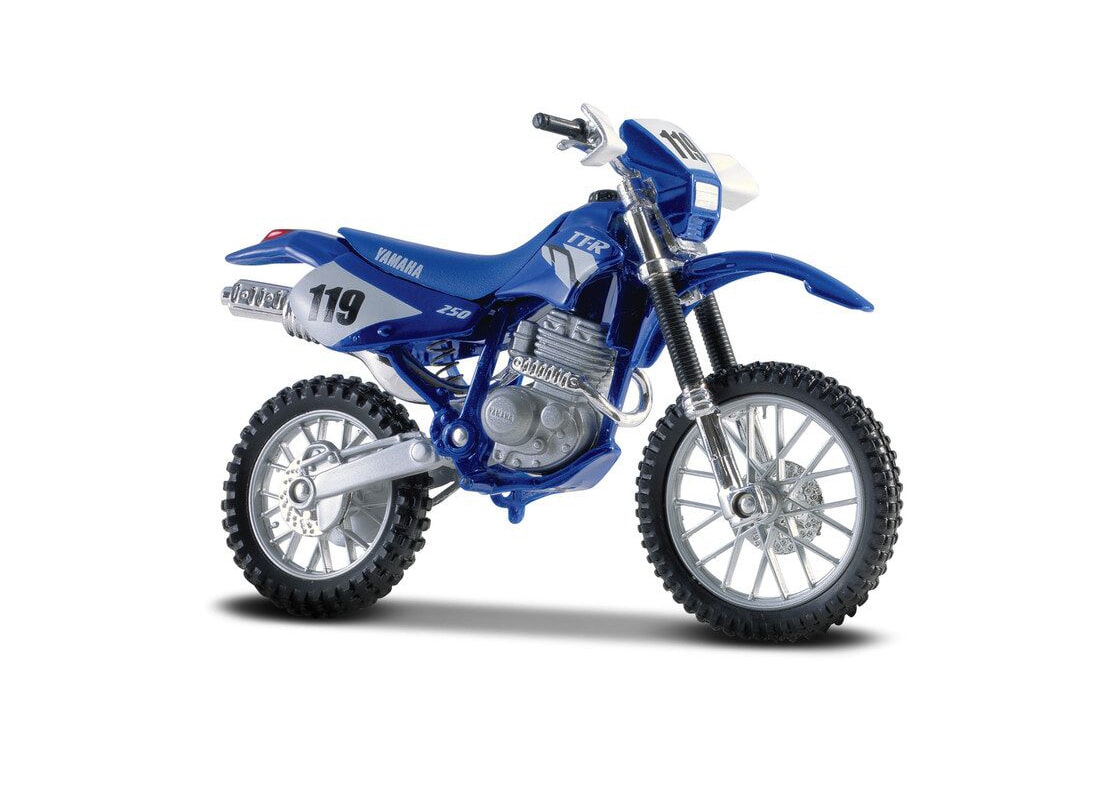 Yamaha TTR 250 Diecast Model 1:18 scale Blue Maisto