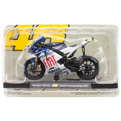 Yamaha YZR-M1 World Championship 2007 1:18 scale Ex Mag Diecast Model Motorcycle