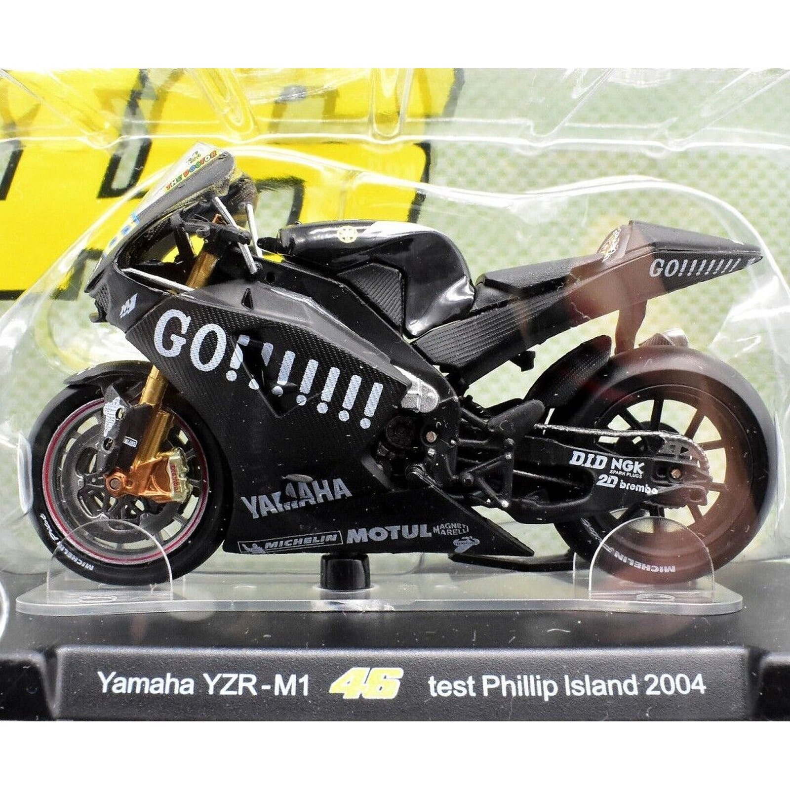 Miniature Yamaha YZR M1 Valentino Rossi MotoGP Minichamps 1/18 – Motors  Miniatures